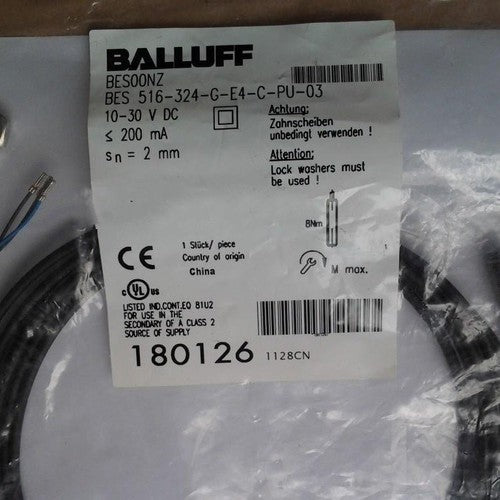 BALLUFF BES 516-324-G-E4-C-PU-03 Proximity Switch One Free Shipping