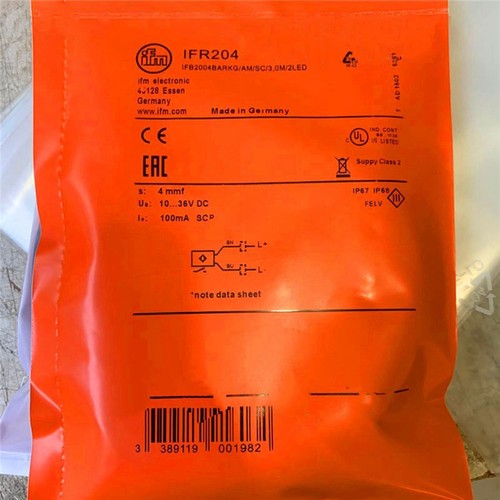 IFM IFR204 Proximity Switch Sensor One Free Shipping