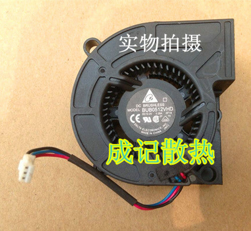 1pcs DELTA BUB0512VHD-9F1A 12V 0.28A 3-wire BenQio code projector fan