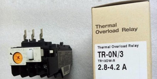 Fuji TR-ON/3 2.8-4.2A Thermal Overload Relay 1PC Free Shipping TRON/3