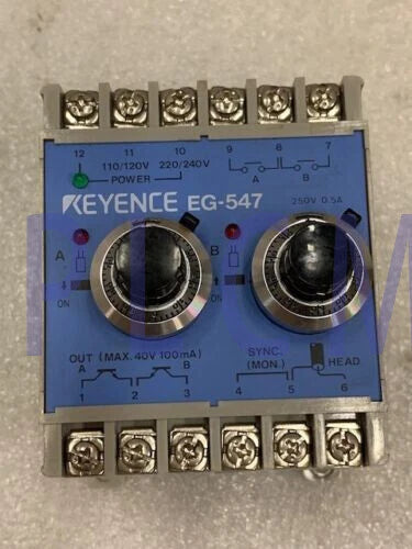 1PC~KEYENCE EG-547 Optical Fiber Amplifier ~