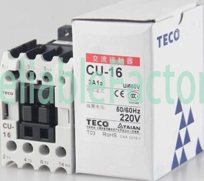 CU-16 220VAC TECO Contactor free ship