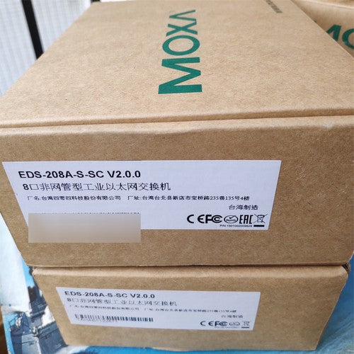 1PC  Moxa EDS-208A-S-SC Industrial Ethernet Switch EDS208ASSC