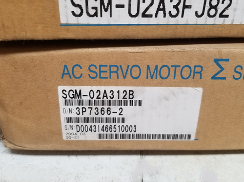 1PC Yaskawa SGM-02A312B Servo Motor ping SGM02A312B