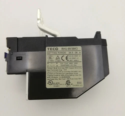 1PC RHU-80/36K3 24.5-36A Thermal overload relay #ke