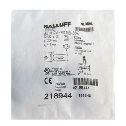 BALLUFF BES0068 BES M12MI-PSC40B-S04G Sensor One Free Shipping