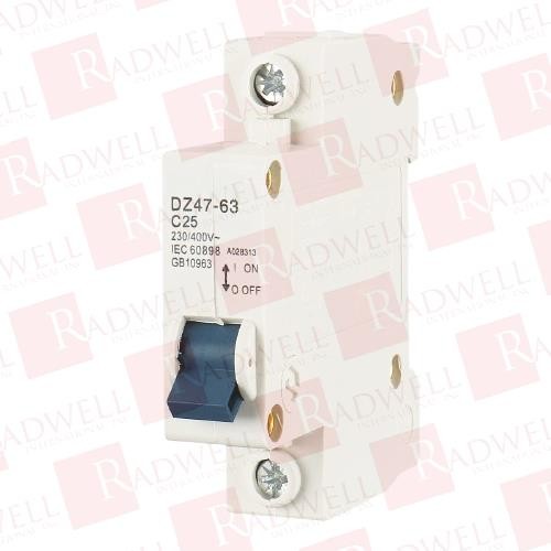 DELIXI DZ47-C63-1P / DZ47C631P ( NO BOX)