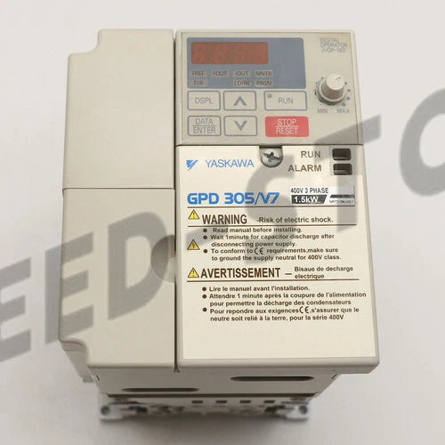 1PC Yaskawa Electric CIMR-V7AM41P5 GPD 315/V7 400V 3 Phase MVB005 Spec 41P51