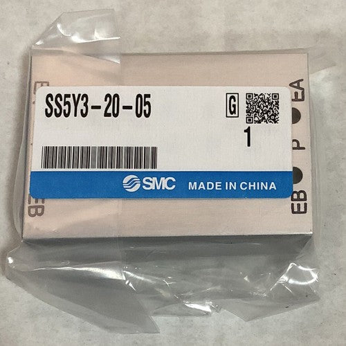 1PC SMC SS5Y3-20-05 solenoid valve SS5Y32005 Free Shipping