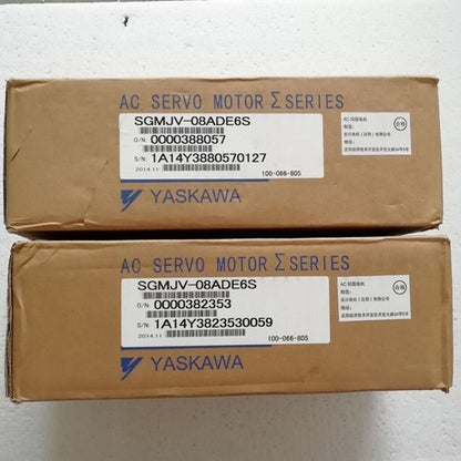 Yaskawa SGMJV-08ADE6S Servo Motor 1PC ping SGMJV08ADE6S