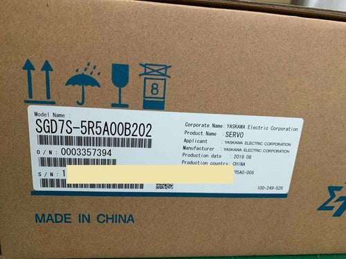 Yaskawa SGD7S-5R5A00B202 Servo Driver 1PC ping
