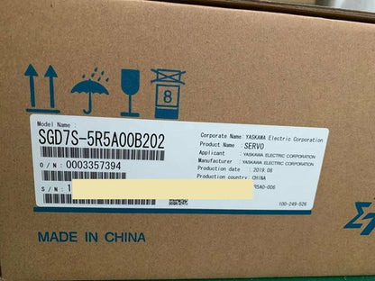 Yaskawa SGD7S-5R5A00B202 Servo Driver 1PC ping
