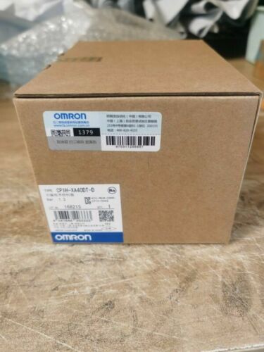 Omron CP1H-XA40DT-D PLC Module - 1PC New In Box - OMRON