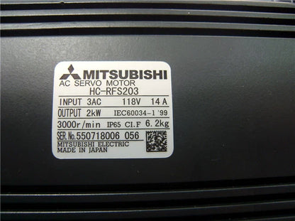 Mitsubishi HC-RFS203 Servo Motor 1PC HCRFS203 ping