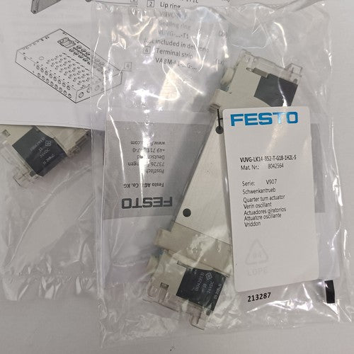 Festo VUVG-LK14-B52-T-G18-1H2L-S 8042564 Solenoid Valve One Free Shipping