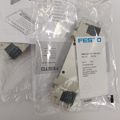 Festo VUVG-LK14-B52-T-G18-1H2L-S 8042564 Solenoid Valve One Free Shipping