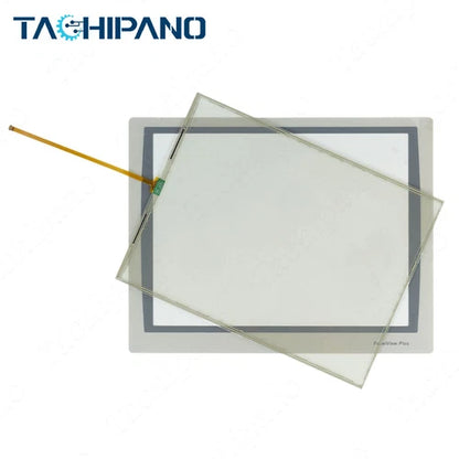 for 2711P-T15C22A9P Panel Glass with Front Overlay to Replace 5pin Touch Screen