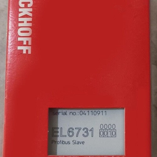 Beckhoff EL6731 PLC Module One ping