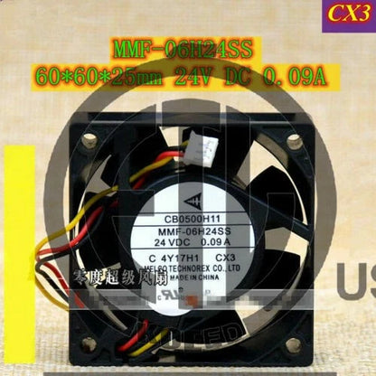 1PC Mitsubishi CB0500H11 MMF-06H24SS CX3 24V 0.09A inverter cooling fan