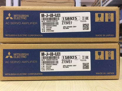 1PC Mitsubishi MR-J4-60B-RJ020 Servo Drive MRJ460BRJ020 ping