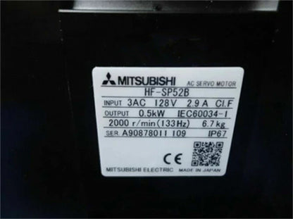 Mitsubishi HF-SP52B Servo Motor 1PC ping HFSP52B