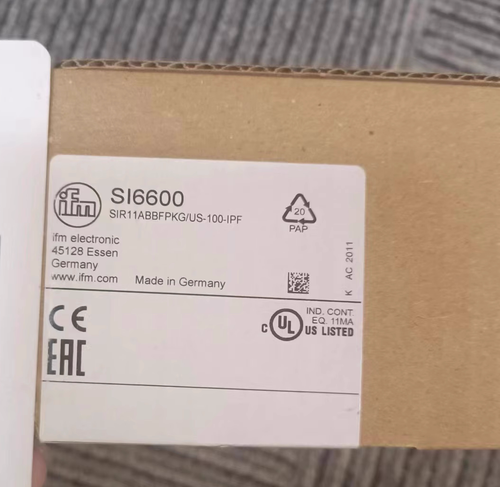 IFM SI6600 Flow Monitors One ping