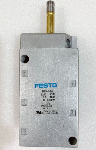 Festo MFH-5-1/4 6211 Solenoid Valve - Reliable Control Solutions - FESTO