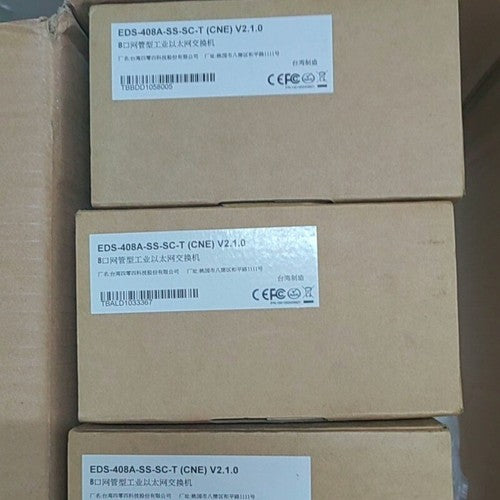 1PC  Moxa EDS-408A-SS-SC-T Ethernet Switch EDS408ASSSCT