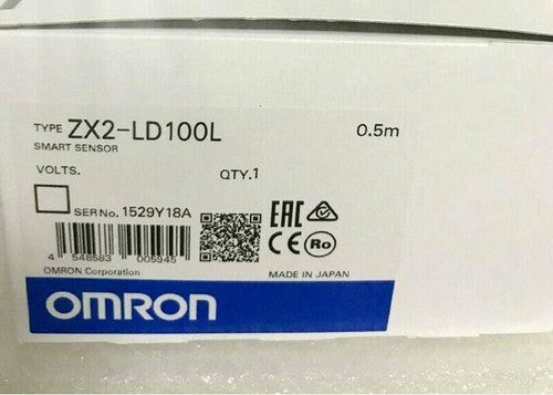 Omron ZX2-LD100L Smart Sensor One ping ZX2LD100L