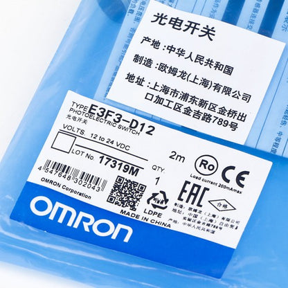 OMRON E3F3-D12 Photoelectric Switch E3F3D12 ping One