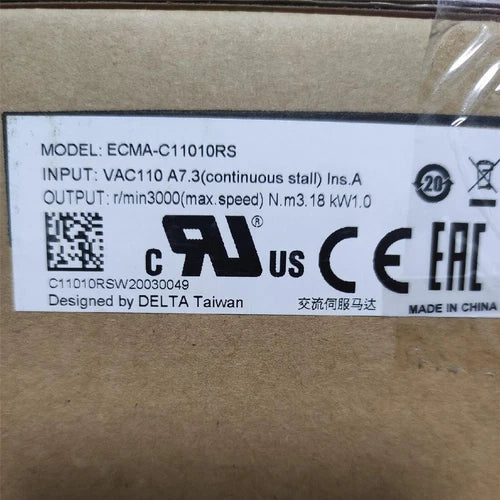 Delta ECMA-C11010RS Servo Motor One ping ECMAC11010RS