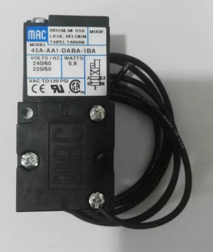 MAC 45A-AA1-DAAA-1BA Solenoid Valve One 45AAA1DAAA1BA