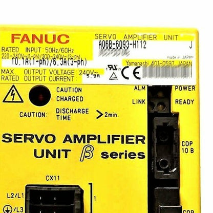 1PC Fanuc A06B-6093-H112 Servo Amplifier One ping