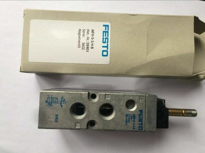 Festo MFH-5-1/4-B 15901 Solenoid Valve One Free Shipping MFH51/4B