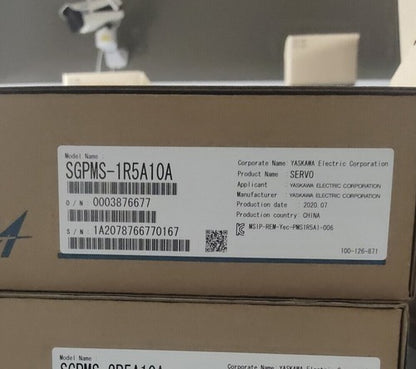 Yaskawa SGPMS-1R5A10A Servo Drive 1PC ping SGPMS1R5A10A