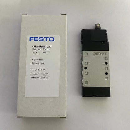 Festo CPE10-M1CH-5L-M7 550223 Solenoid Valve One Free Shipping