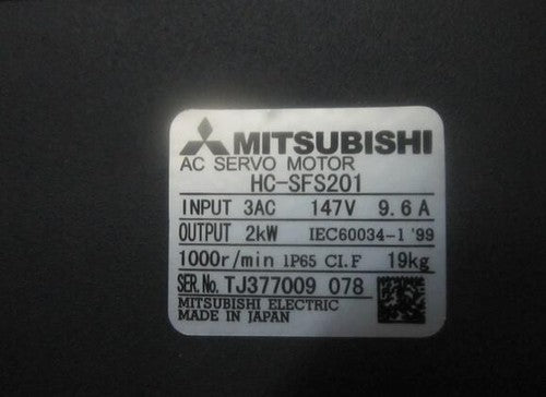 1PC Mitsubishi HC-SFS201 Servo Motor HCSFS201 ping