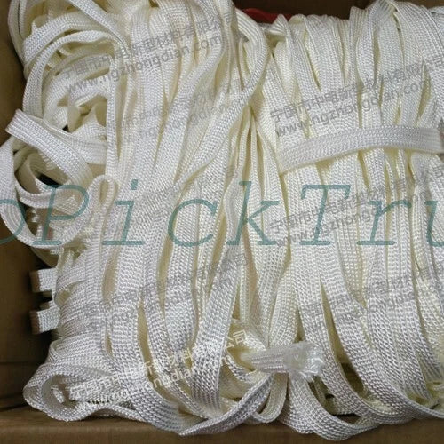 High Silica Fiber Sleeve Protective Hose High Temp Heat Fire Insulation 3 to 100