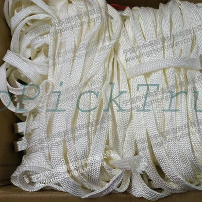 High Silica Fiber Sleeve Protective Hose High Temp Heat Fire Insulation 3 to 100