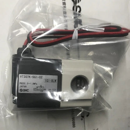 1PC SMC VT307K-5G1-02 Solenoid Valve Free Shipping VT307K5G102