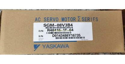 Yaskawa SGM-08V3B4 Servo Motor 1PC ping SGM08V3B4