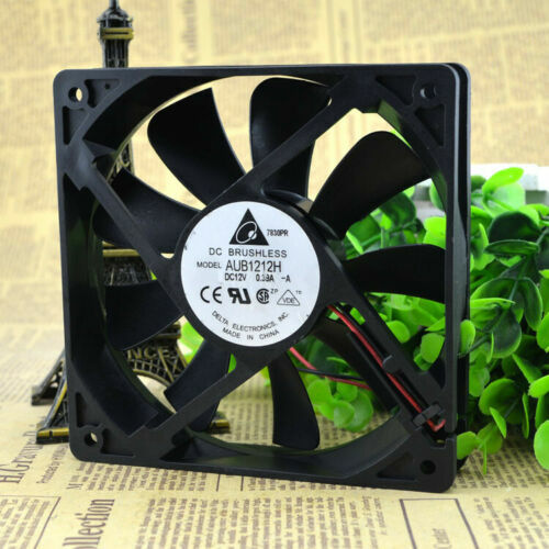 1pcs Delta AUB1212H 12025 12V 0.39A 12CM fan