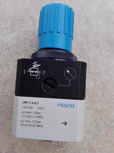 Festo LRP-1/4-0,7 159500 Precision Pressure Regulator One LRP-1/4-0.7