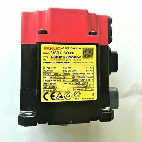 1PC Fanuc A06B-0117-B855#0049 Servo Motor One ping
