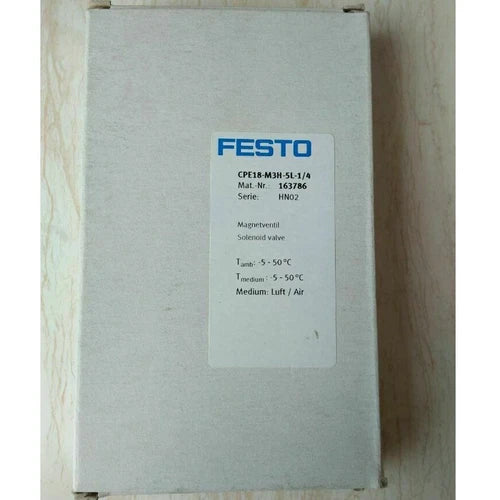Festo CPE18-M3H-5L-1/4 Solenoid Valve One CPE18M3H5L1/4