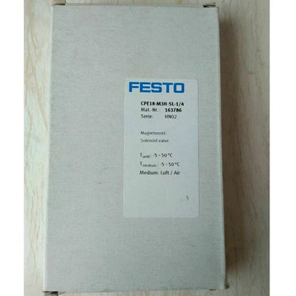 Festo CPE18-M3H-5L-1/4 Solenoid Valve One CPE18M3H5L1/4