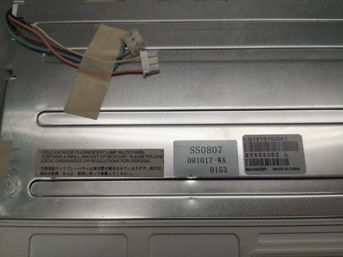 12.1 inch SHARP LQ121S1DG41 800*600 a-Si TFT-LCD Panel  One