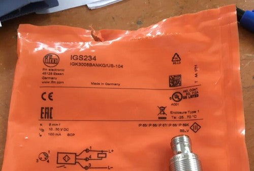 IFM IGS234 Proximity Switch One Free Shipping