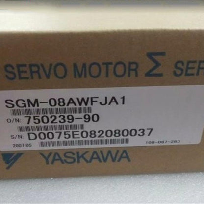 Yaskawa SGM-08AWFJA1 Servo Motor 1PC ping SGM08AWFJA1