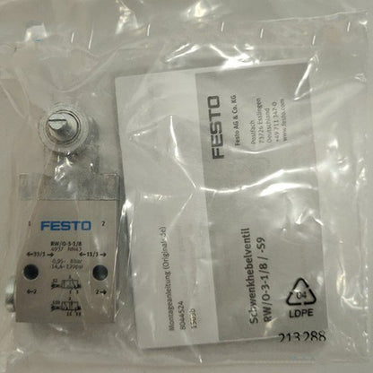 Festo RW/O-3-1/8 4937 Roller Lever Valve One Free Shipping RW/O31/8